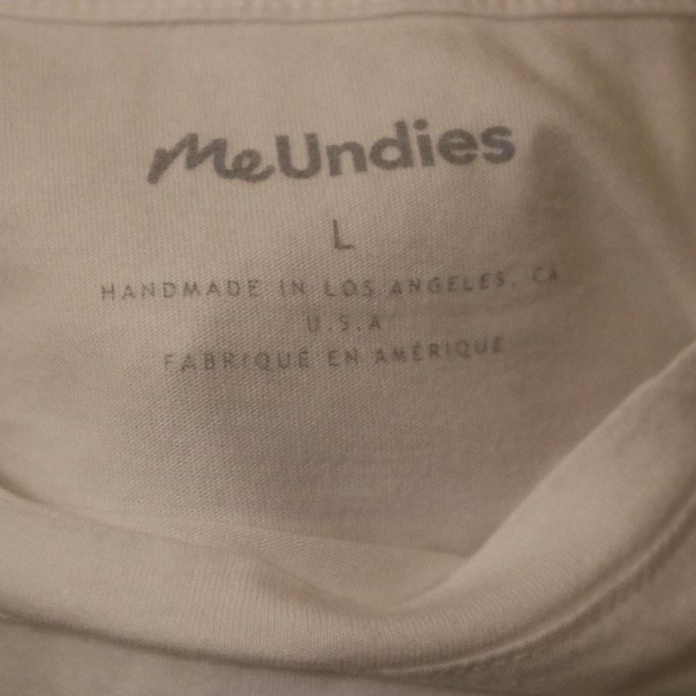 - MeUndies I ❤️ Me unisex crew neck super soft Tee shirt size L NWOT - Picture 4 of 4